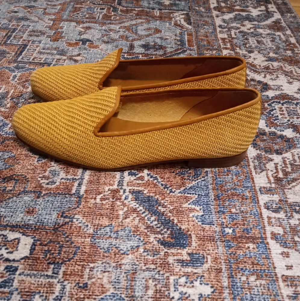 Stubbs & Wooton Woven Straw Loafers